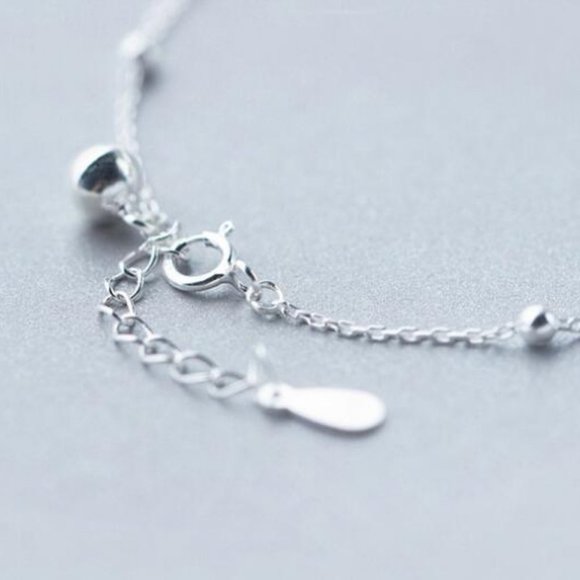 NEW 925 Sterling Silver Simple Starfish Bracelet - Picture 5 of 7